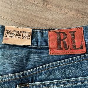NWT Polo Jeans Company Thompson Loose Slouchy Leg Zip Fly men’s jeans
